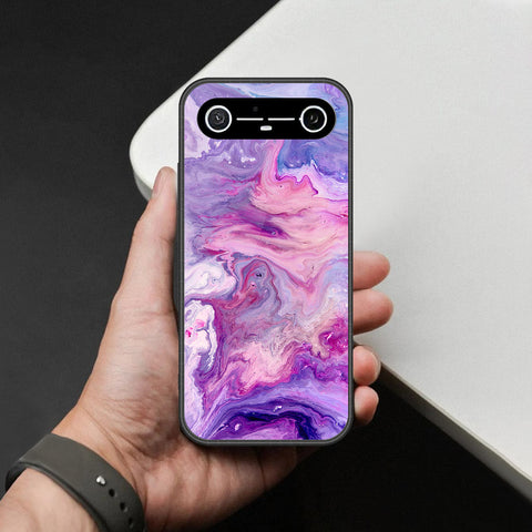 Tecno Spark Slim Cover - Colorful Marble Series - HQ Ultra Shine Premium Infinity Glass Soft Silicon Borders Case