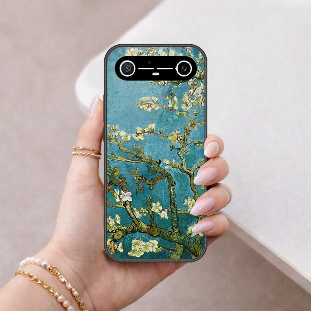Tecno Spark Slim Cover - Floral Series 2 - HQ Ultra Shine Premium Infinity Glass Soft Silicon Borders Case
