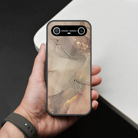 Tecno Spark Slim Cover - Mystic Marble Series - HQ Ultra Shine Premium Infinity Glass Soft Silicon Borders Case