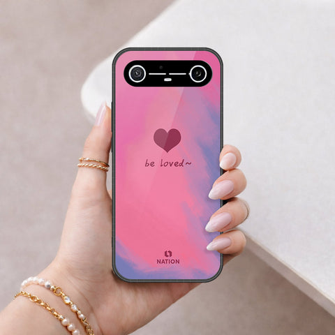 Tecno Spark Slim Cover - Onation Heart Series - HQ Ultra Shine Premium Infinity Glass Soft Silicon Borders Case