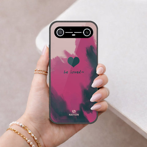 Tecno Spark Slim Cover - Onation Heart Series - HQ Ultra Shine Premium Infinity Glass Soft Silicon Borders Case
