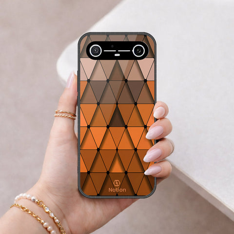 Tecno Spark Slim Cover - Onation Pyramid Series - HQ Ultra Shine Premium Infinity Glass Soft Silicon Borders Case