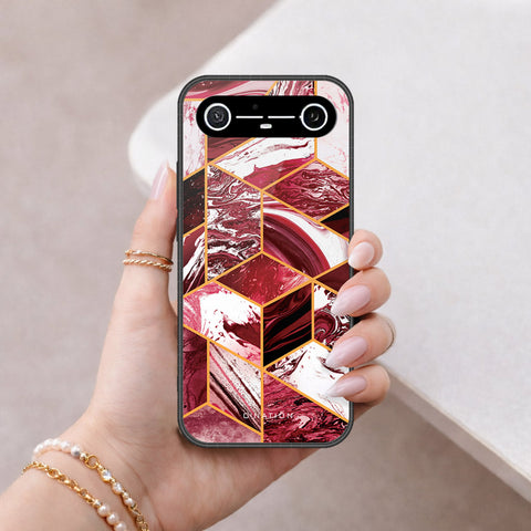 Tecno Spark Slim Cover - O'Nation Shades of Marble Series - HQ Ultra Shine Premium Infinity Glass Soft Silicon Borders Case