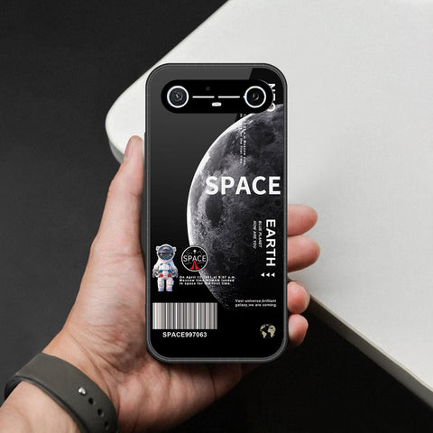 Tecno Spark Slim Cover - Limitless Series - HQ Ultra Shine Premium Infinity Glass Soft Silicon Borders Case