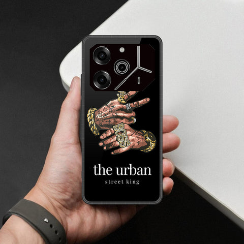 Tecno Pova 6 - Stellar Series - HQ Ultra Shine Premium Infinity Glass Soft Silicon Borders Case