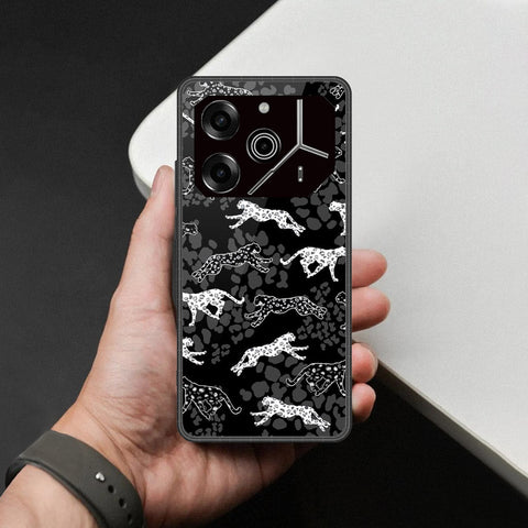 Tecno Pova 6 Pro - Hustle Series - HQ Ultra Shine Premium Infinity Glass Soft Silicon Borders Case
