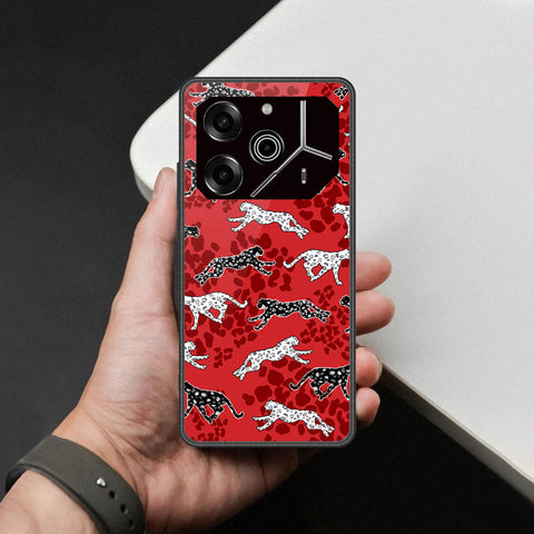 Tecno Pova 6 - Hustle Series - HQ Ultra Shine Premium Infinity Glass Soft Silicon Borders Case