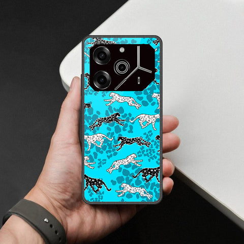 Tecno Pova 6 Pro - Hustle Series - HQ Ultra Shine Premium Infinity Glass Soft Silicon Borders Case
