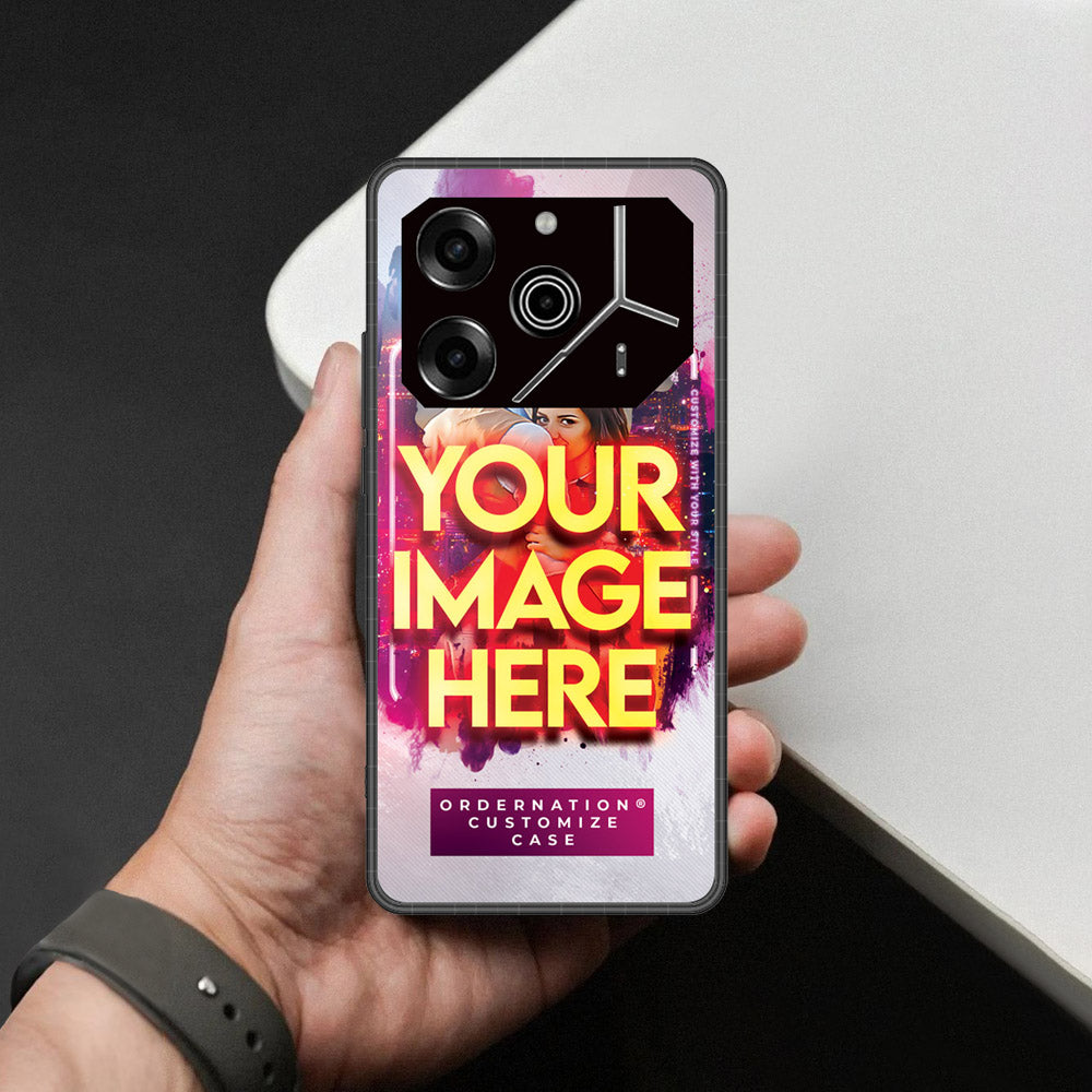 Tecno Pova 6 Pro  - Customized Case Series - Upload Your Photo - Multiple Case Types Available