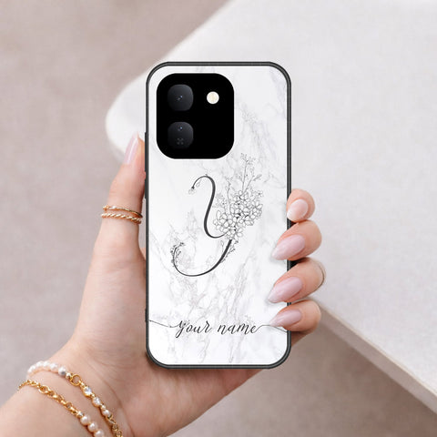 Vivo V80 Lite Cover - Personalized Alphabet Series - HQ Premium Shine Durable Shatterproof Case
