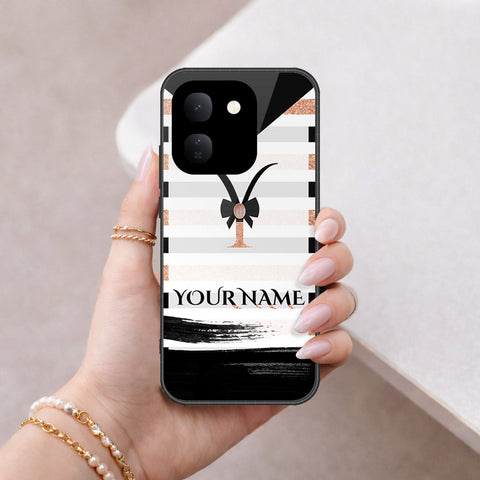 Vivo V80 Lite Cover - Personalized Alphabet Series - HQ Premium Shine Durable Shatterproof Case