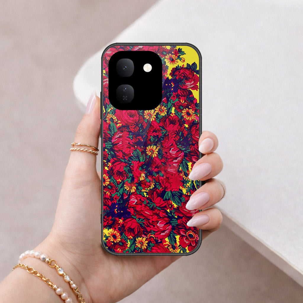 Vivo iQOO Z11S Cover - Floral Series - HQ Premium Shine Durable Shatterproof Case