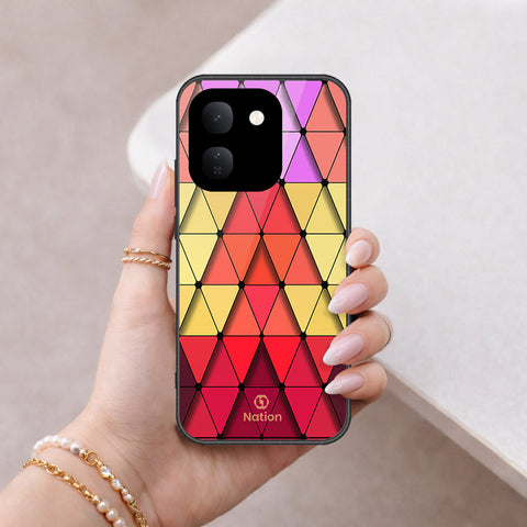Vivo V80 Lite Cover - Onation Pyramid Series - HQ Premium Shine Durable Shatterproof Case