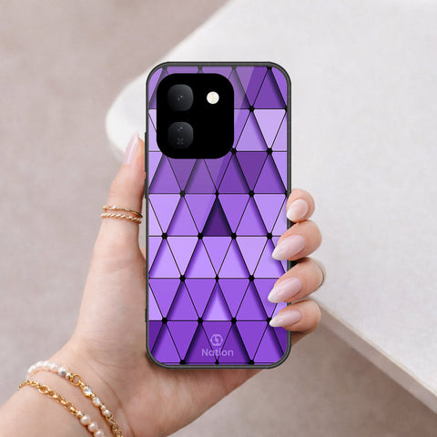Vivo V80 Lite Cover - Onation Pyramid Series - HQ Premium Shine Durable Shatterproof Case