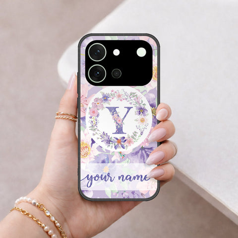 Vivo V80 Cover - Personalized Alphabet Series - HQ Premium Shine Durable Shatterproof Case
