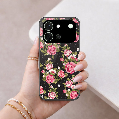 Vivo V80 Cover - Floral Series - HQ Premium Shine Durable Shatterproof Case