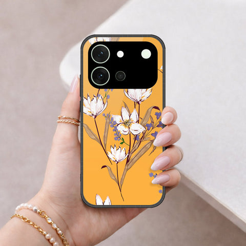 Vivo V80 Cover - Floral Series - HQ Premium Shine Durable Shatterproof Case