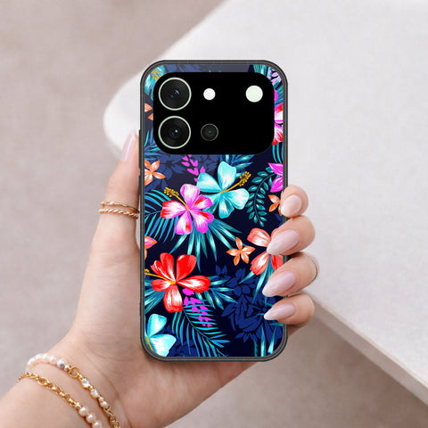 Vivo V80 Cover - Floral Series - HQ Premium Shine Durable Shatterproof Case