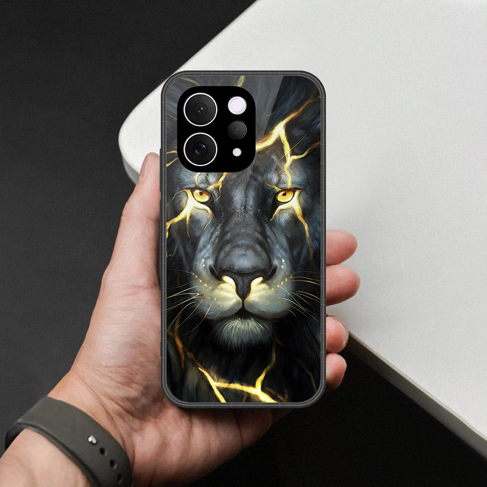 Vivo V70 Cover - Brave Series - HQ Ultra Shine Premium Infinity Glass Soft Silicon Borders Case