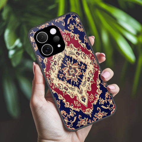 Vivo S50 Cover - ONation Persian Rugs Series 2 - HQ Ultra Shine Premium Infinity Glass Soft Silicon Borders Case