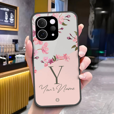 Vivo V70 Cover - ONation Your Name Series - HQ Ultra Shine Premium Infinity Glass Soft Silicon Borders Case