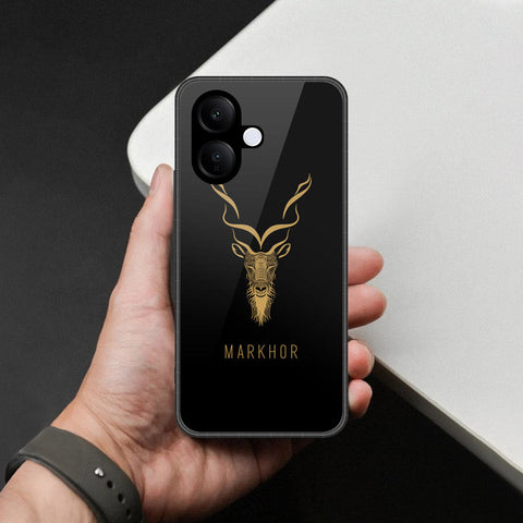 Vivo V60 Lite 5G - Markhor Series - HQ Ultra Shine Premium Infinity Glass Soft Silicon Borders Case
