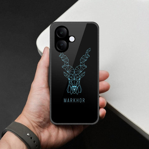Vivo V60 Lite 4G - Markhor Series - HQ Ultra Shine Premium Infinity Glass Soft Silicon Borders Case