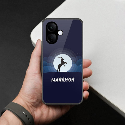 Vivo V60 Lite 4G - Markhor Series - HQ Ultra Shine Premium Infinity Glass Soft Silicon Borders Case