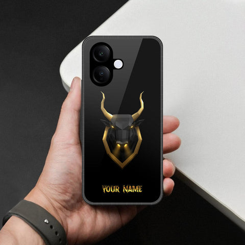 Vivo V60 Lite 5G - Gold Series - HQ Ultra Shine Premium Infinity Glass Soft Silicon Borders Case