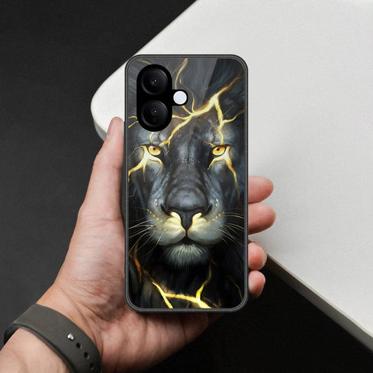 Vivo V60 Lite 5G Cover - Brave Series - HQ Ultra Shine Premium Infinity Glass Soft Silicon Borders Case