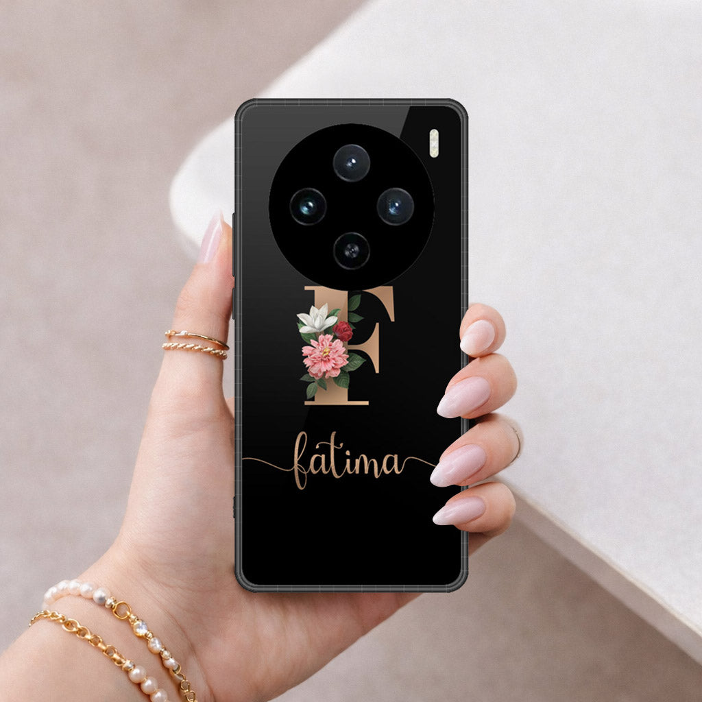 Vivo x100s Pro Cover - Personalized Alphabet Series - HQ Premium Shine Durable Shatterproof Case