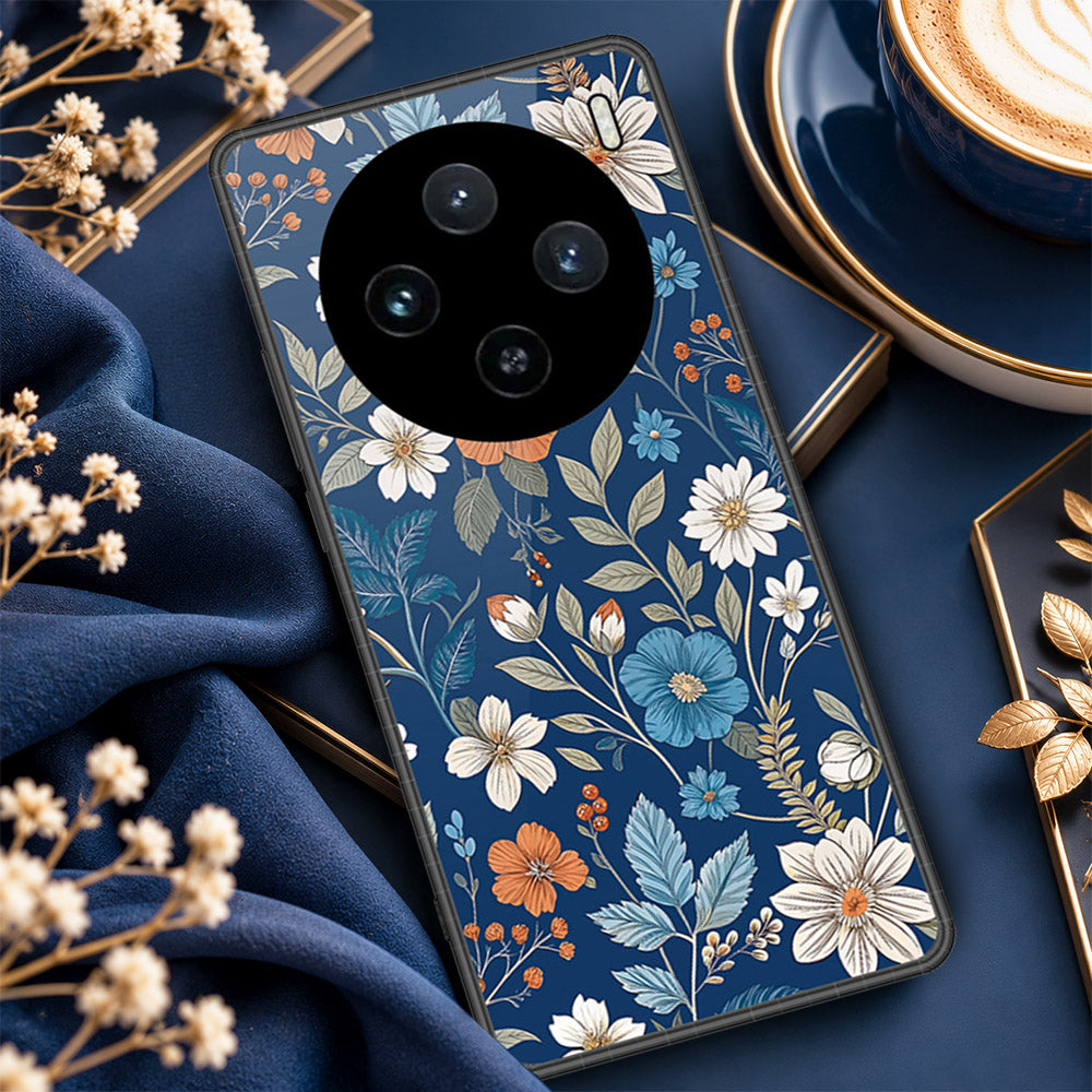 Vivo x100 Pro Cover - ONation Botancial Bloom Series - HQ Premium Shine Durable Shatterproof Case