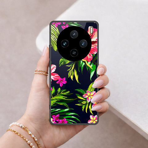 Vivo x100s Pro Cover - Floral Series - HQ Premium Shine Durable Shatterproof Case