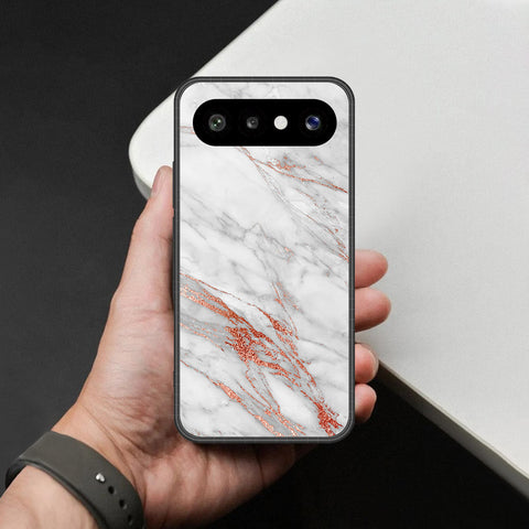 Vivo X300 FE (Russia) Cover - White Marble Series - HQ Premium Shine Durable Shatterproof Case