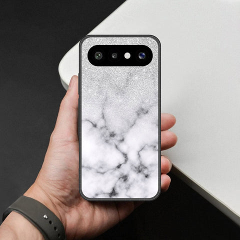 Vivo X300 FE (Russia) Cover - White Marble Series - HQ Premium Shine Durable Shatterproof Case