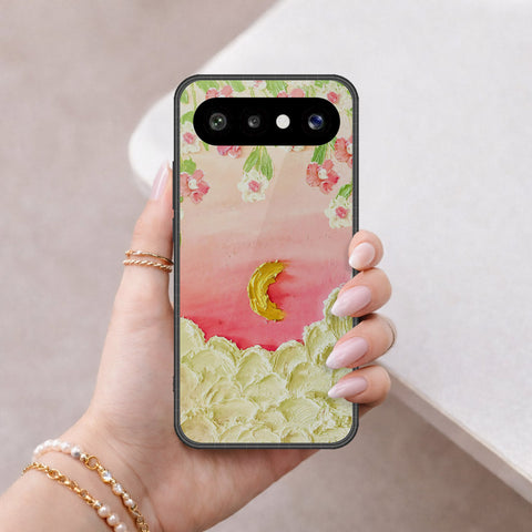 Vivo X300 FE (Russia) Cover - Floral Series - Design 7 - Pink & Yellow - HQ Premium Shine Durable Shatterproof Case