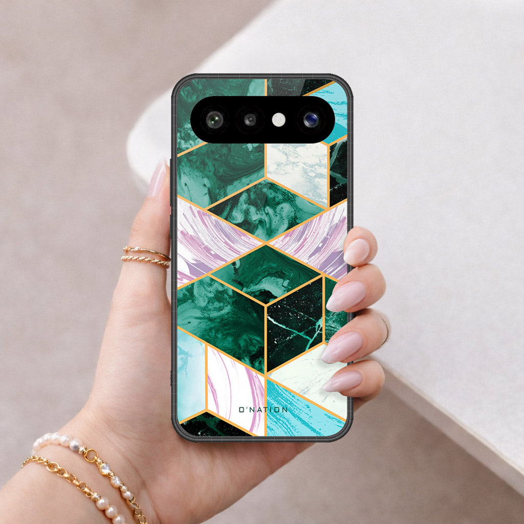 Vivo X300 FE (Russia) Cover - O'Nation Shades of Marble Series - HQ Premium Shine Durable Shatterproof Case