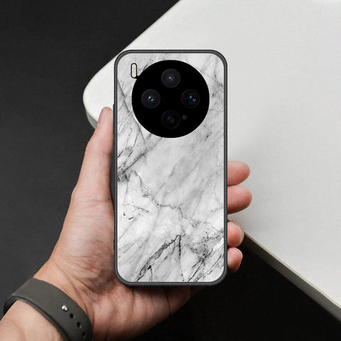 Vivo X300s Cover - White Marble Series - HQ Premium Shine Durable Shatterproof Case