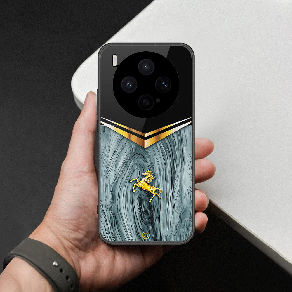 Vivo X300s Cover - Majestic Royal V Design - HQ Premium Shine Durable Shatterproof Case