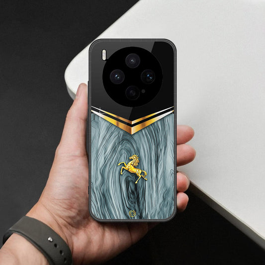 Vivo X300s Cover - Majestic Royal V Design - HQ Premium Shine Durable Shatterproof Case