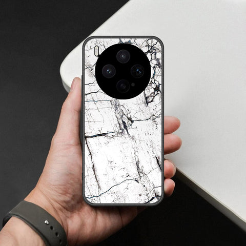 Vivo X300s Cover - White Marble Series 2 - HQ Premium Shine Durable Shatterproof Case