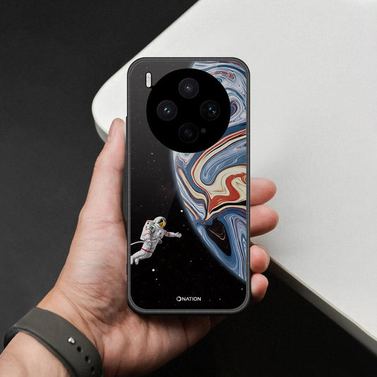 Vivo X300s Cover - Cosmic Marble Astronaut Design - HQ Premium Shine Durable Shatterproof Case