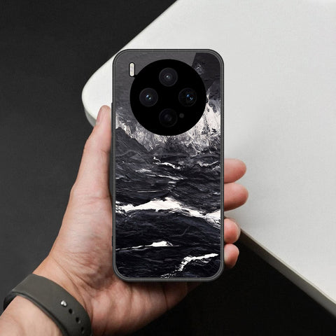 Vivo X300s Cover - Black Marble Series - HQ Premium Shine Durable Shatterproof Case