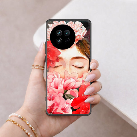 Vivo X90s Cover - Floral Series - HQ Premium Shine Durable Shatterproof Case