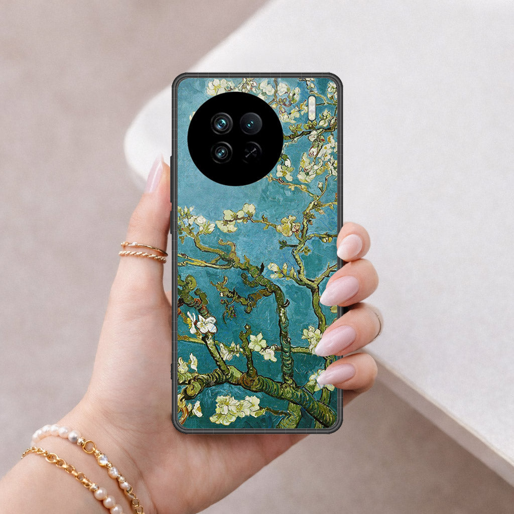 Vivo X90 Cover - Floral Series 2 - HQ Premium Shine Durable Shatterproof Case