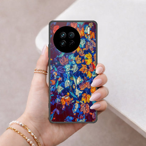 Vivo X90 Cover - Floral Series 2 - HQ Premium Shine Durable Shatterproof Case