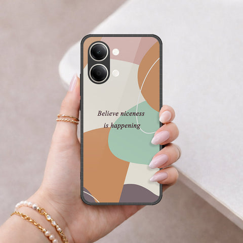 Vivo Y11 5G Cover - Happy Series - HQ Ultra Shine Premium Infinity Glass Soft Silicon Borders Case