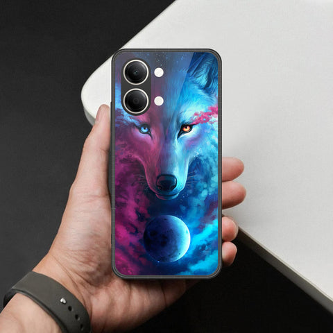Vivo Y6t 5G Cover - Brave Series - HQ Ultra Shine Premium Infinity Glass Soft Silicon Borders Case