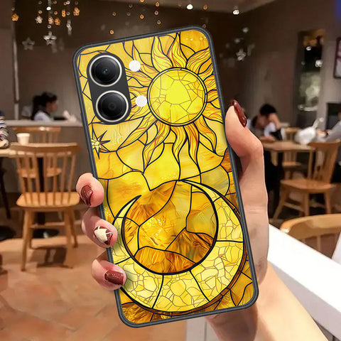 Vivo Y11 5G Cover - Celestial Starry Universe Series - HQ Ultra Shine Premium Infinity Glass Soft Silicon Borders Case
