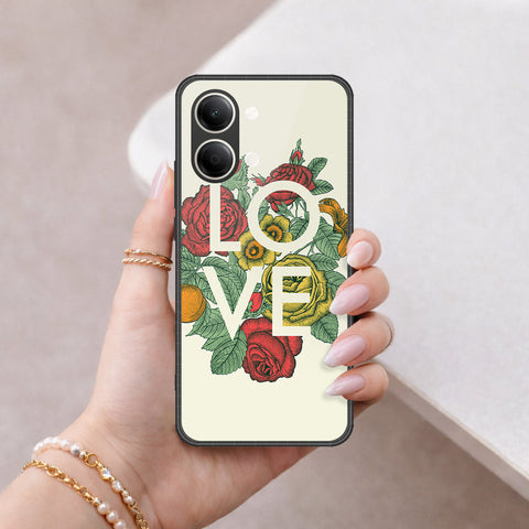 Vivo Y11 5G Cover - Floral Series 2 - HQ Ultra Shine Premium Infinity Glass Soft Silicon Borders Case